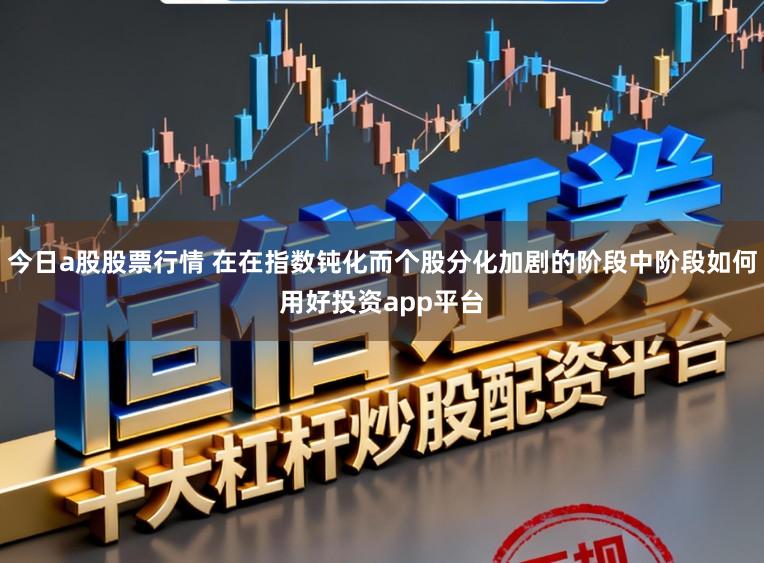 今日a股股票行情 在在指数钝化而个股分化加剧的阶段中阶段如何用好投资app平台