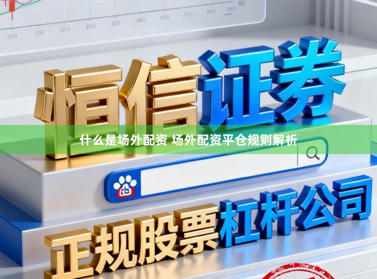 什么是场外配资 场外配资平仓规则解析